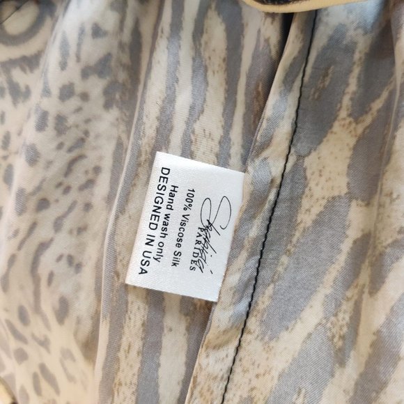 Shahida Parides Cheetah print jacket with belt- Size S - Picture 9 of 9